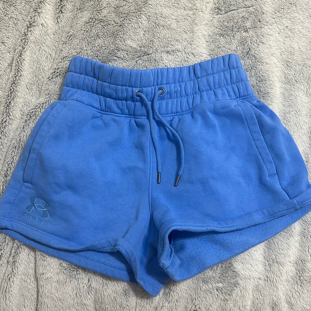 Blue Under Armour Sweat Shorts
